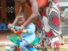 Mums and tots using the brand new facilities