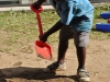 It only takes a bit of sand and water to have fun!