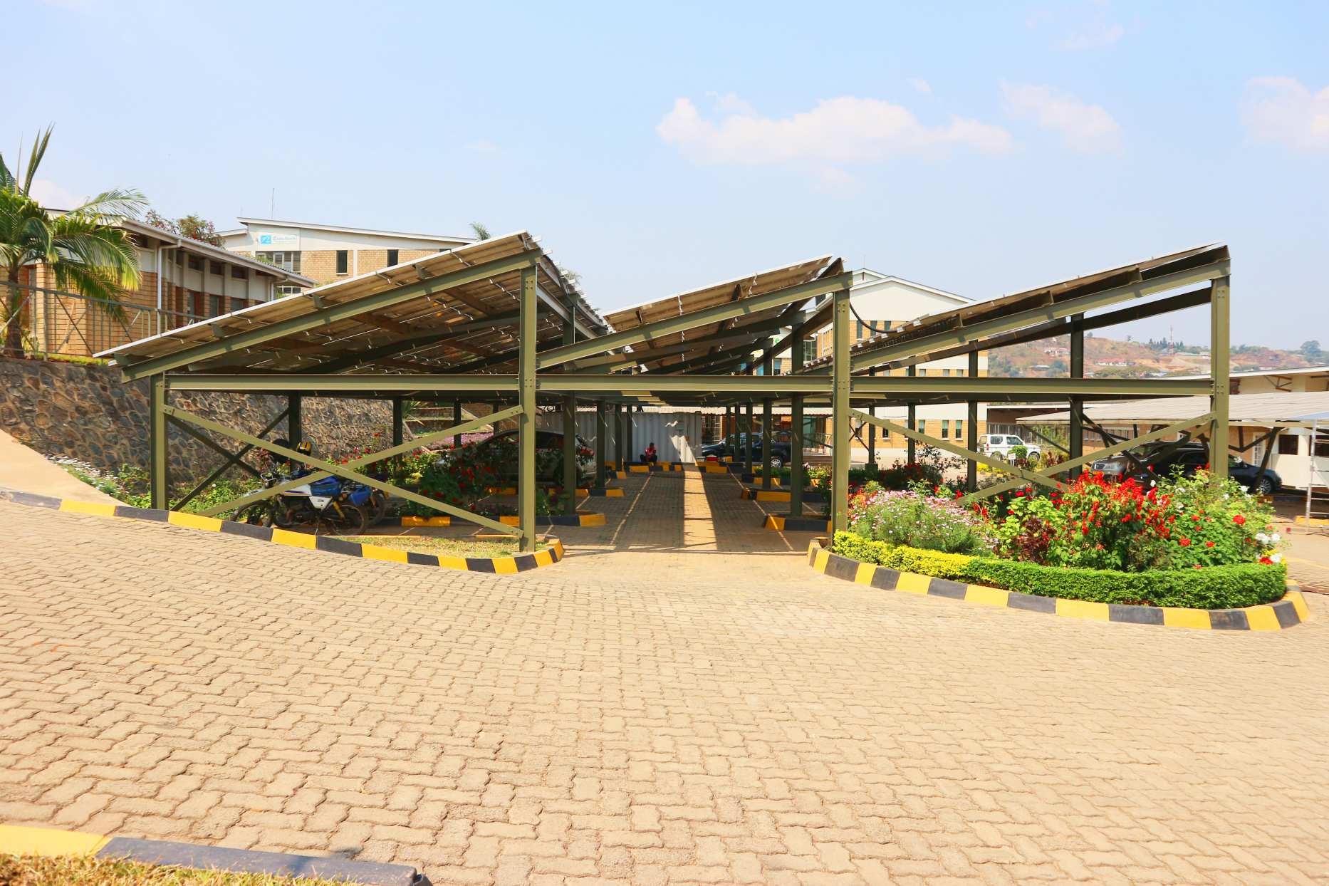 Beehive Solar Plant Carpark